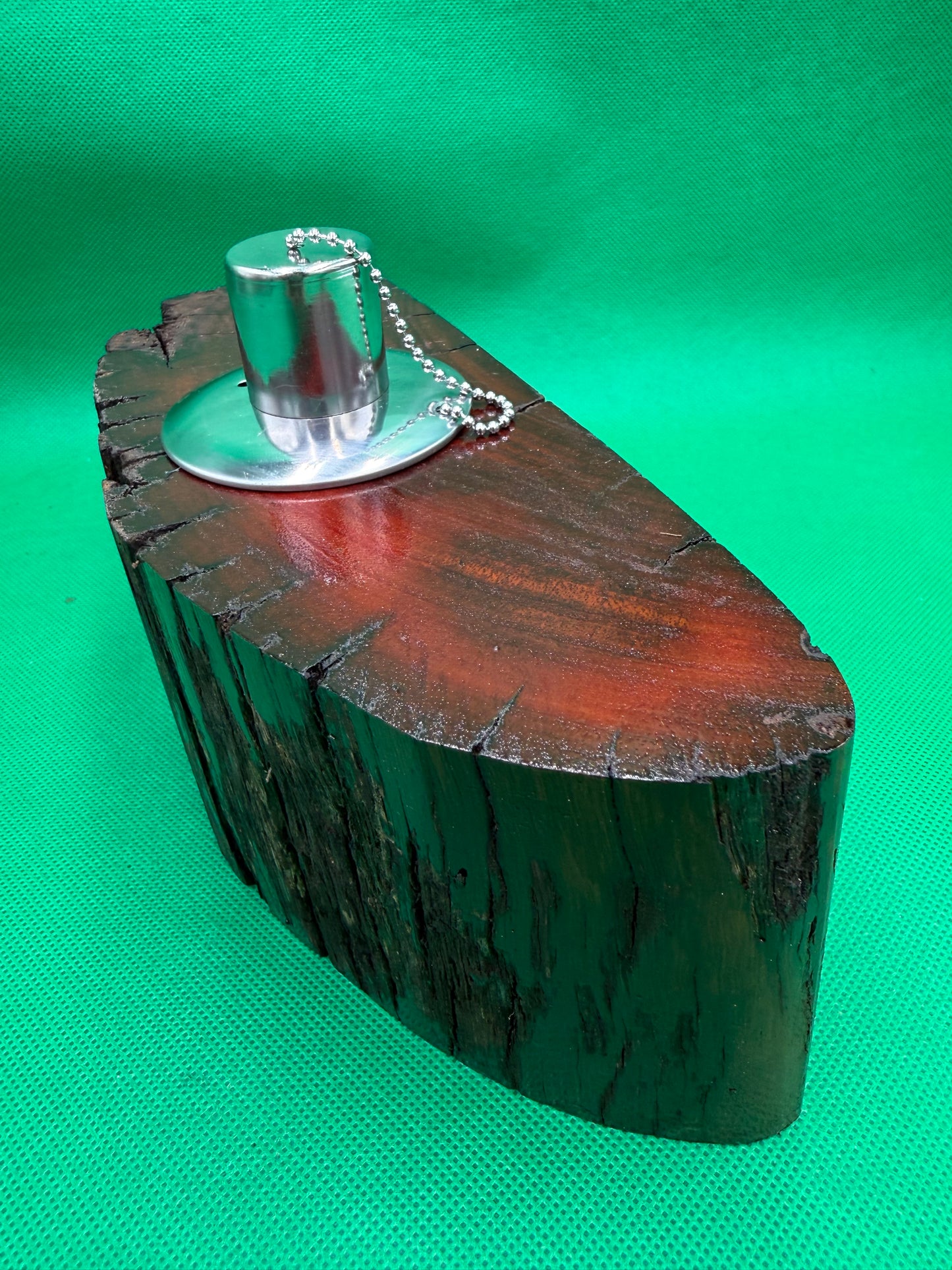 Recycled Wooden Oil Burner Large  81