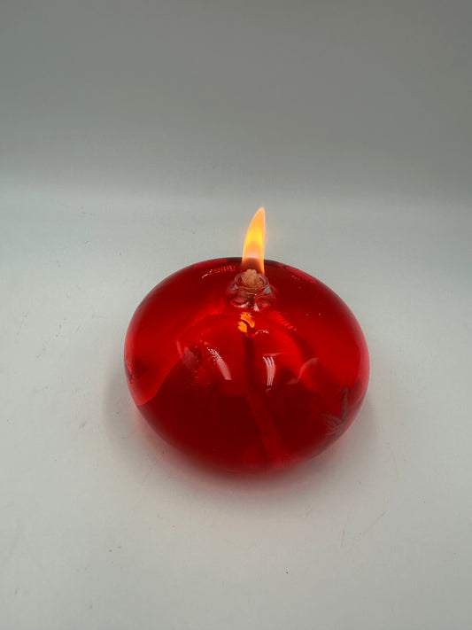 Glass Indoor Oil Burner Small Oval