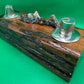 Log Recycled Wooden Oil Burner 11