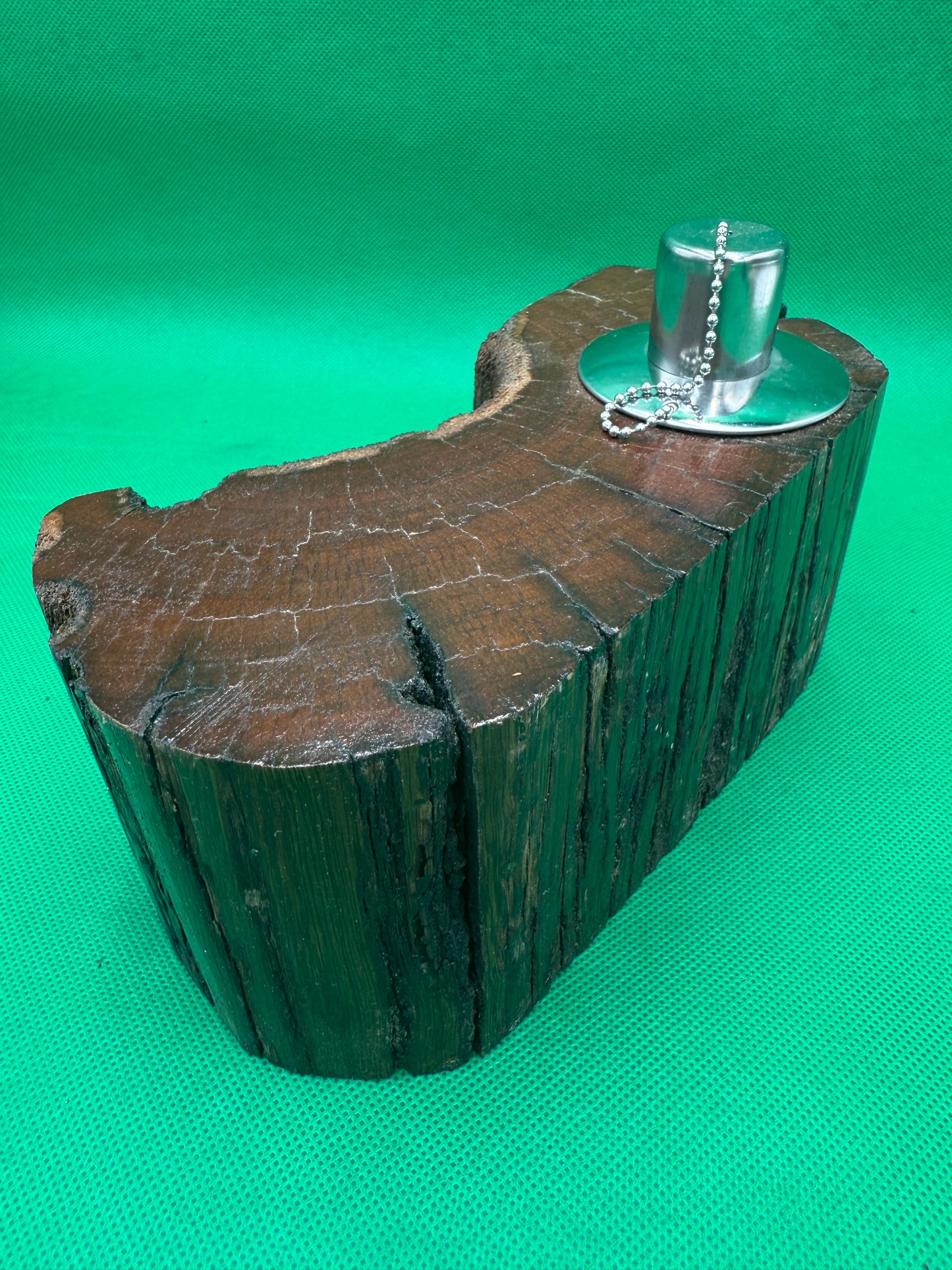 Recycled Wooden Oil Burner Large 126