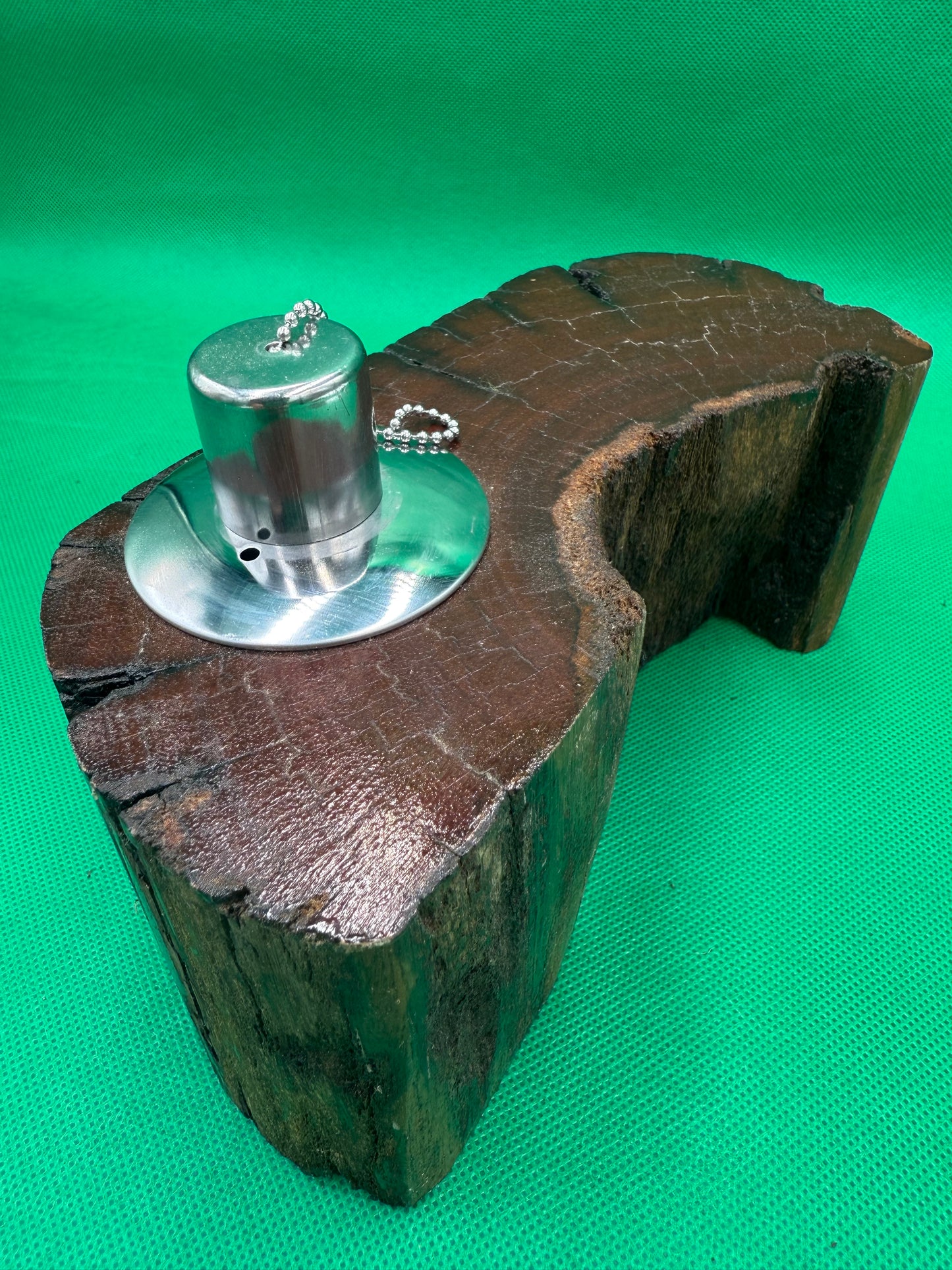 Recycled Wooden Oil Burner Large 126
