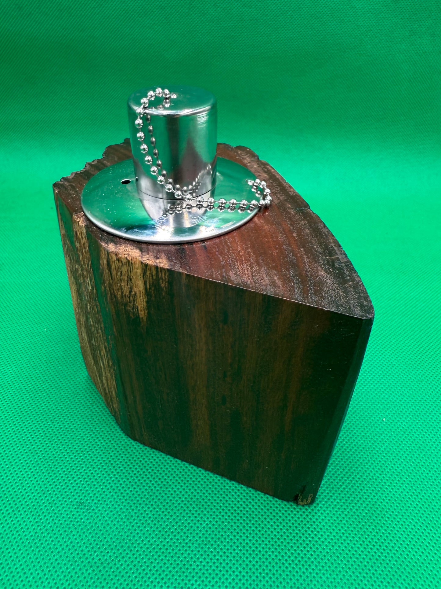 Recycled Wooden Oil Burner Small 124