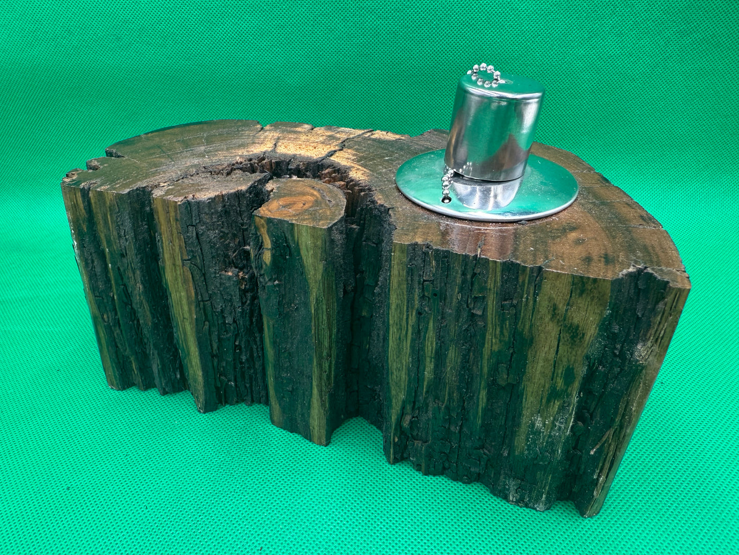 Recycled Wooden Oil Burner Large 129