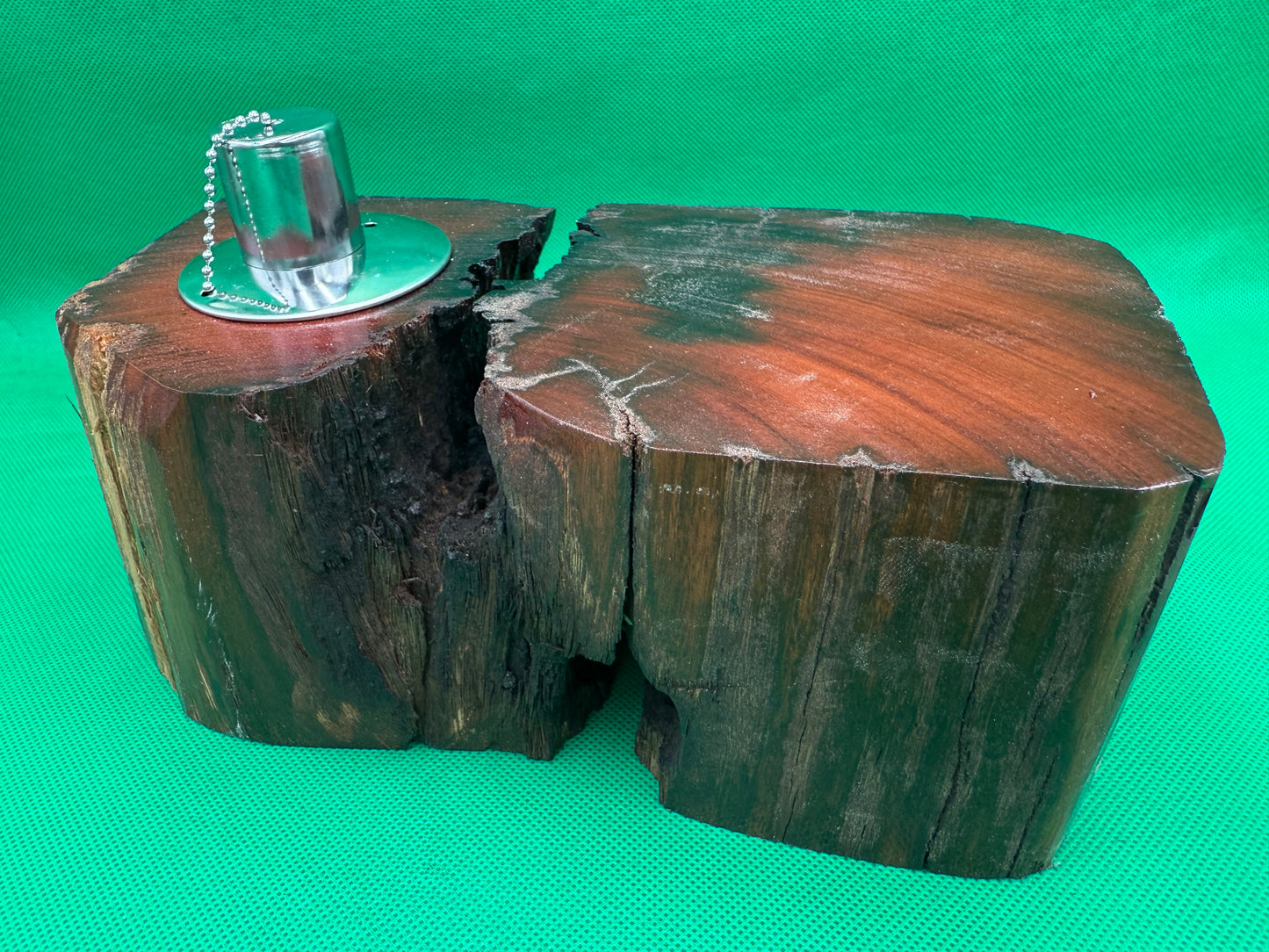 Recycled Wooden Oil Burner Large 53