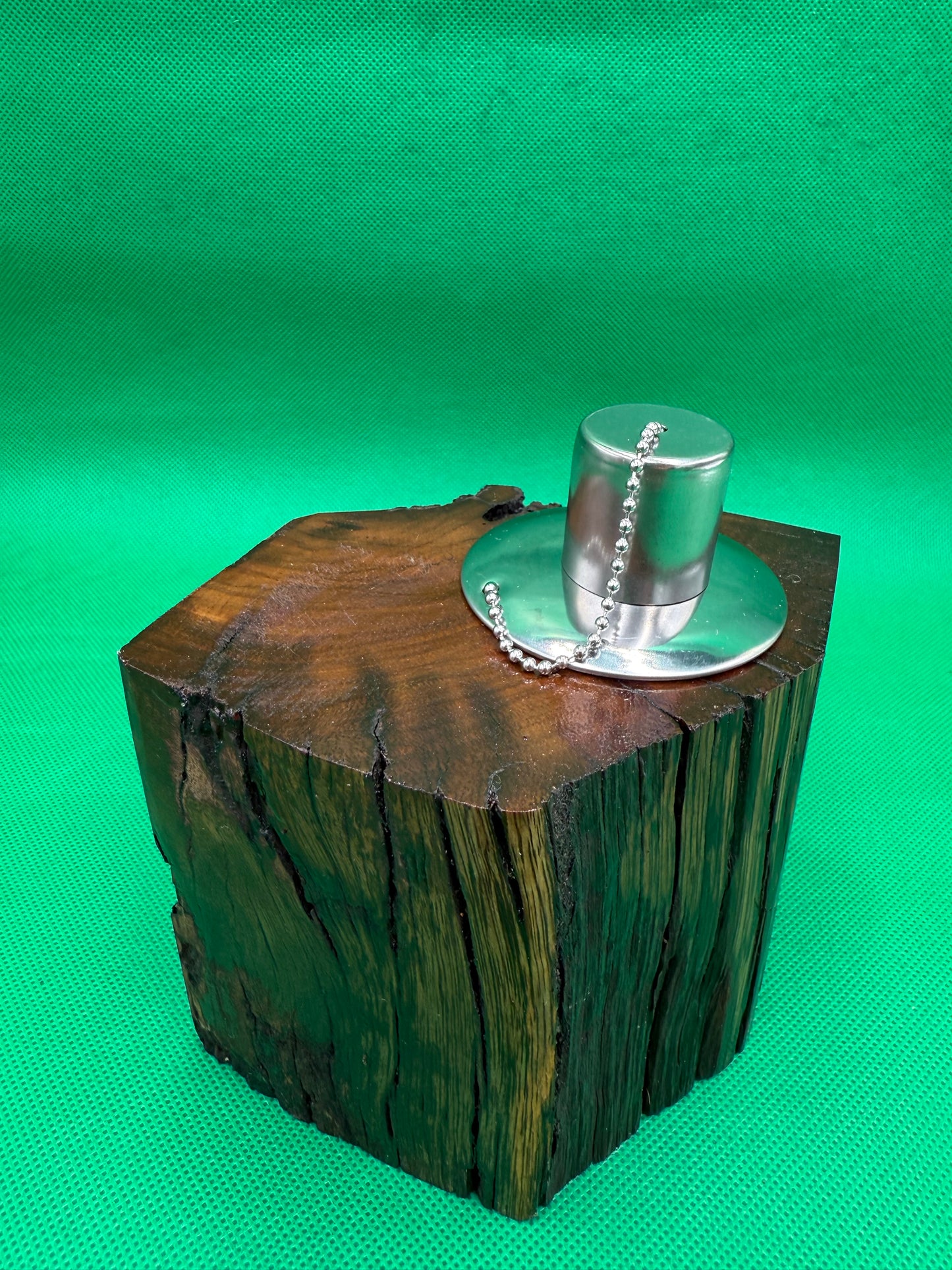 Recycled Wooden Oil Burner Small 25