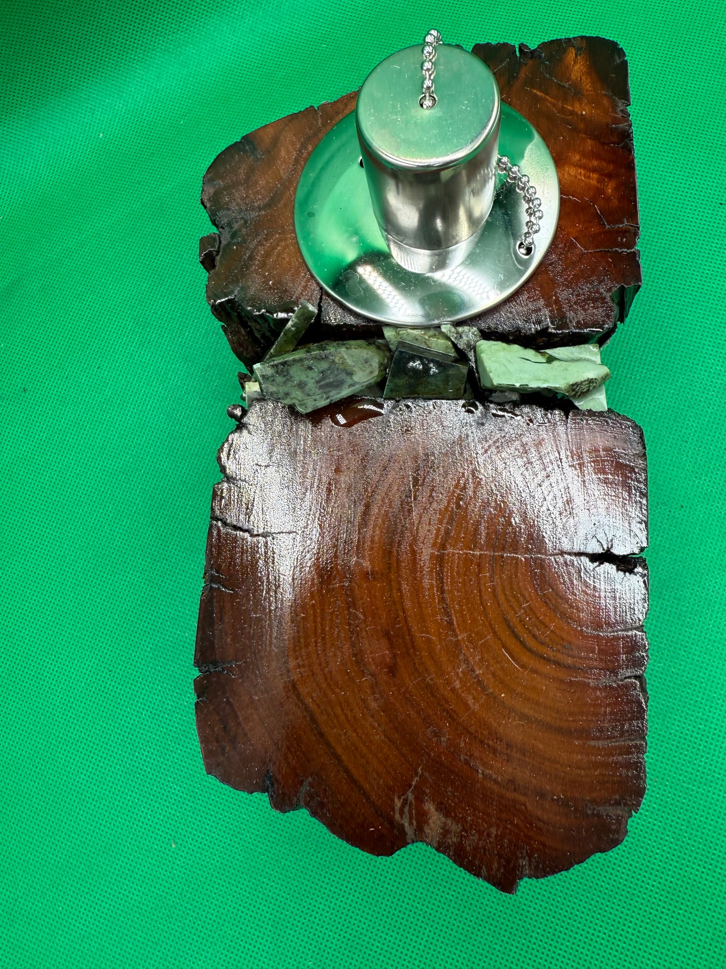 Recycled Wooden Oil Burner large 48