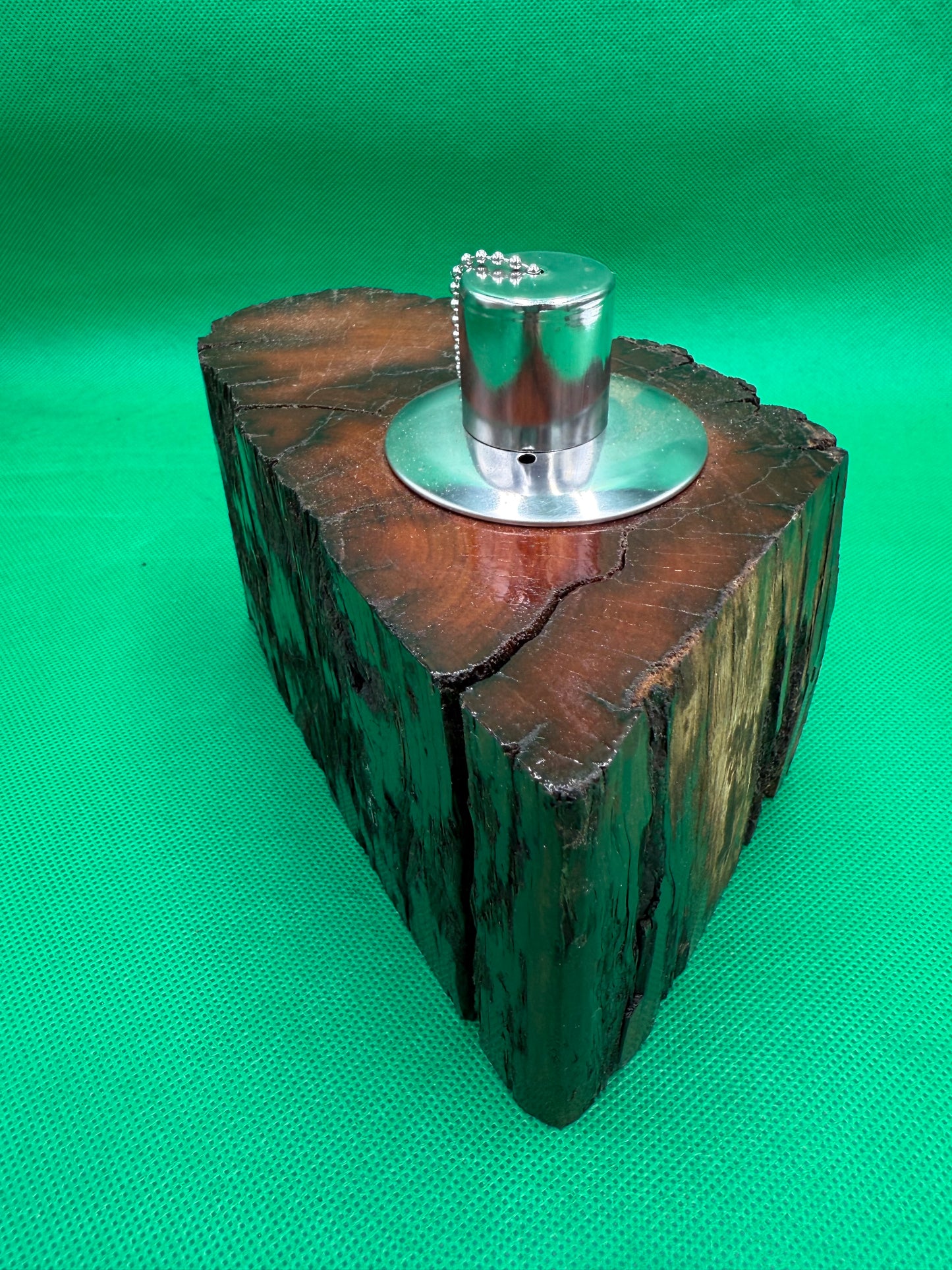 Recycled Wooden Oil Burner Large 99