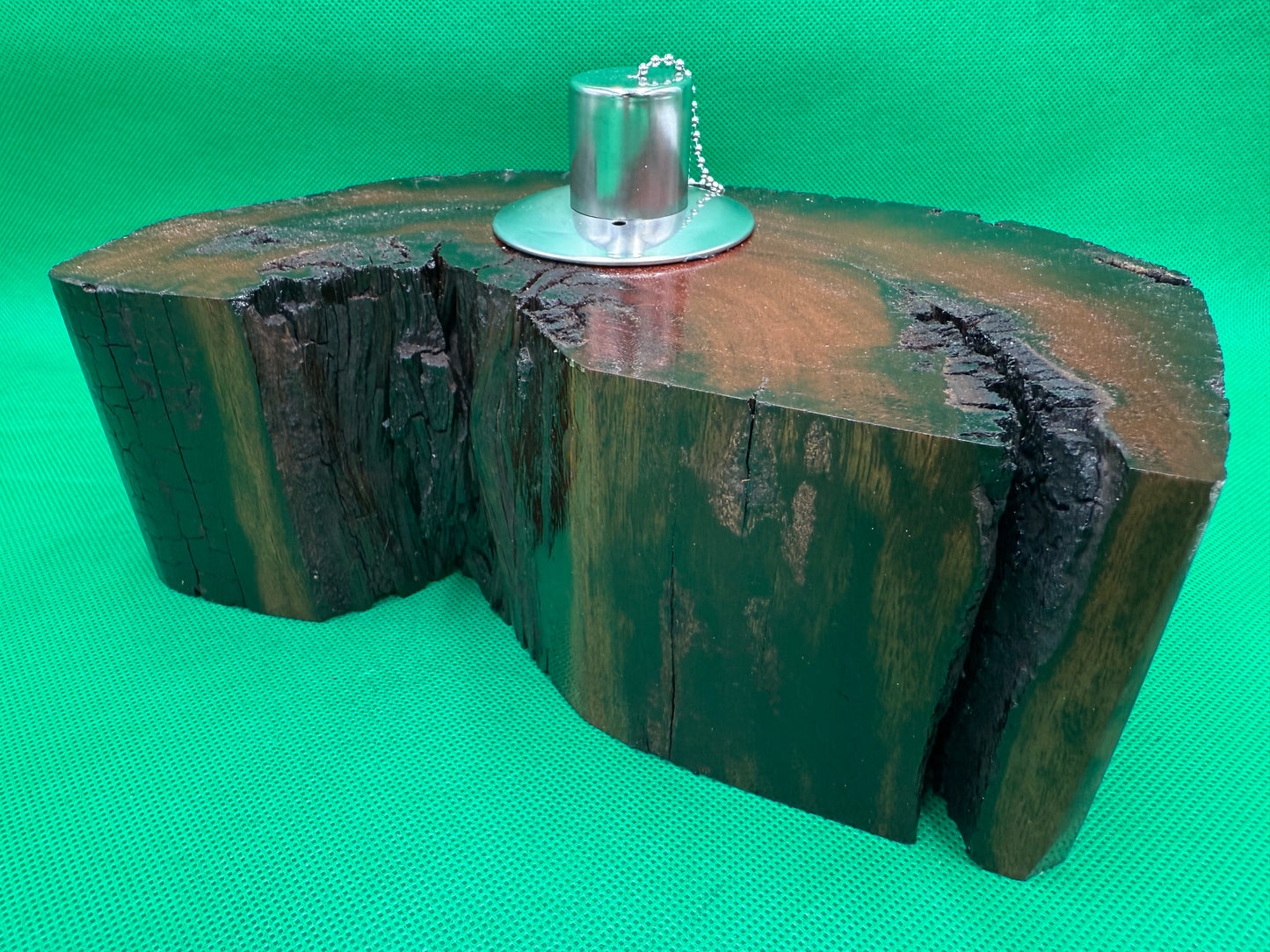 Recycled Wooden Oil Burner Large 90