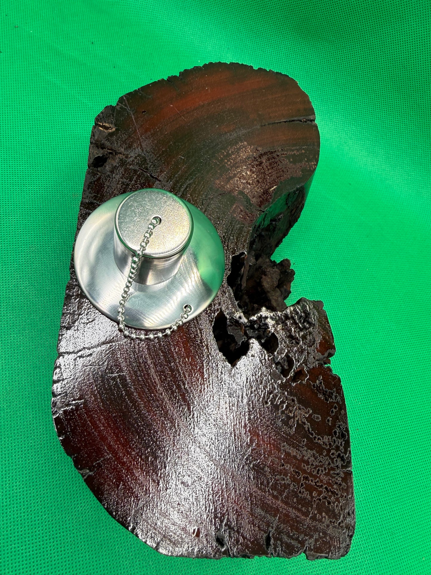 Recycled Wooden Oil Burner Large 14