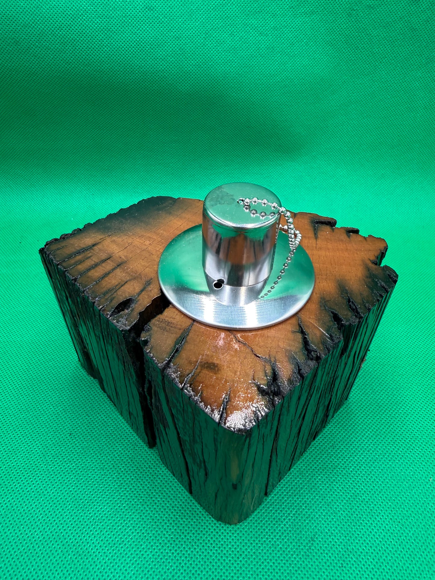 Recycled Wooden Oil Burner Small 33