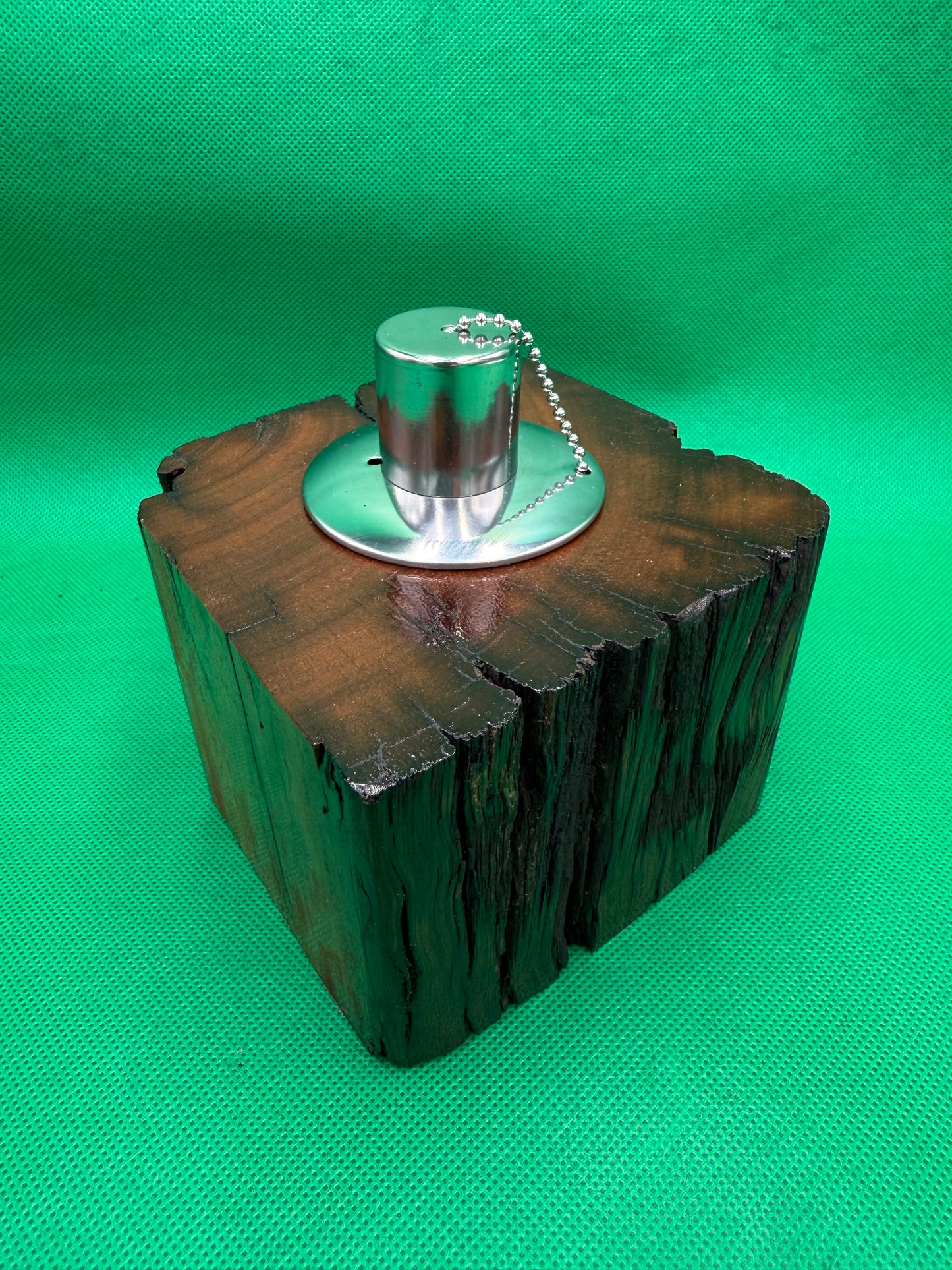 Recycled Wooden Oil Burner Small 10