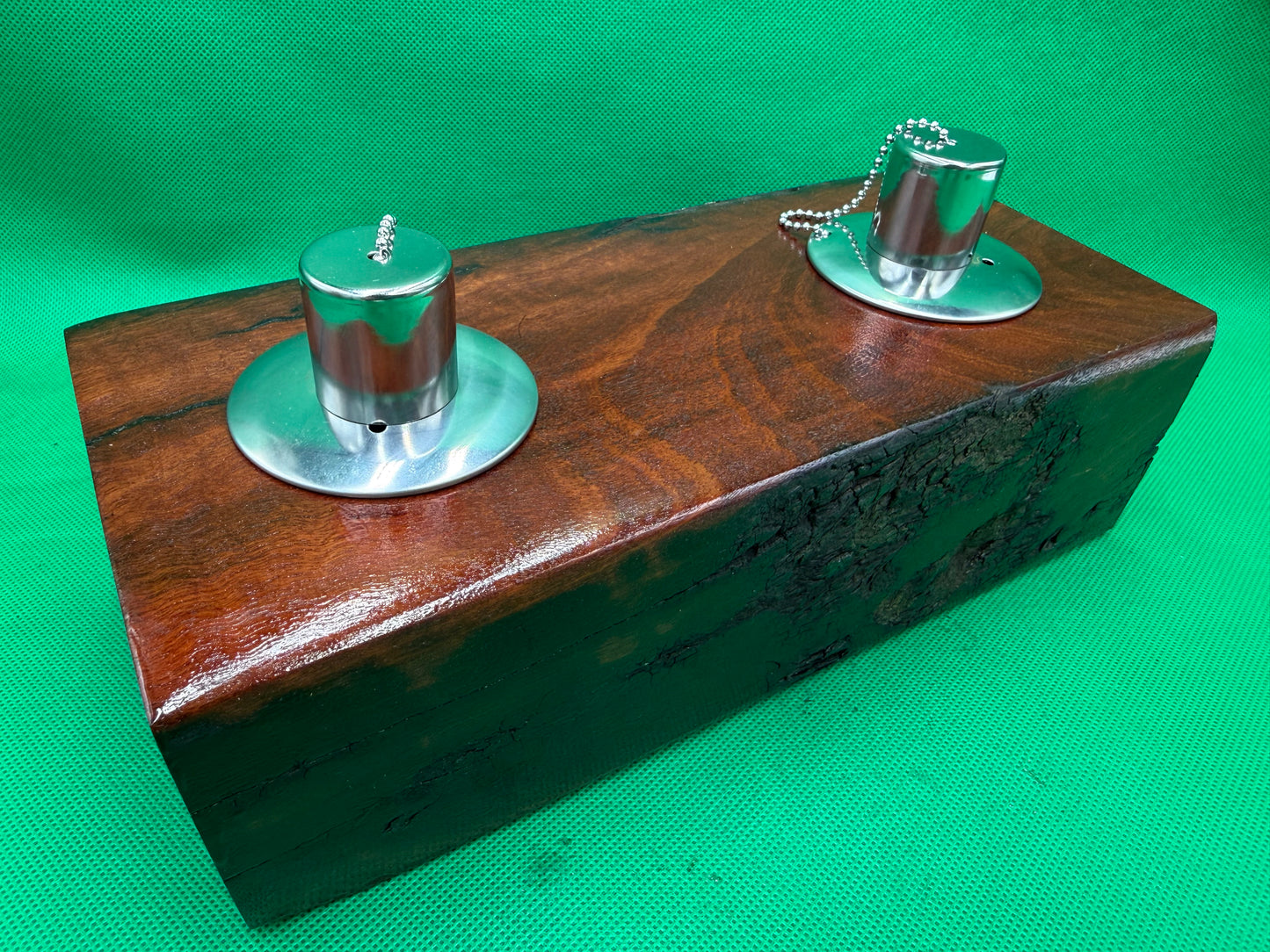 Log recycled Wooden Oil Burner 17