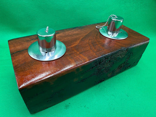 Log recycled Wooden Oil Burner 17