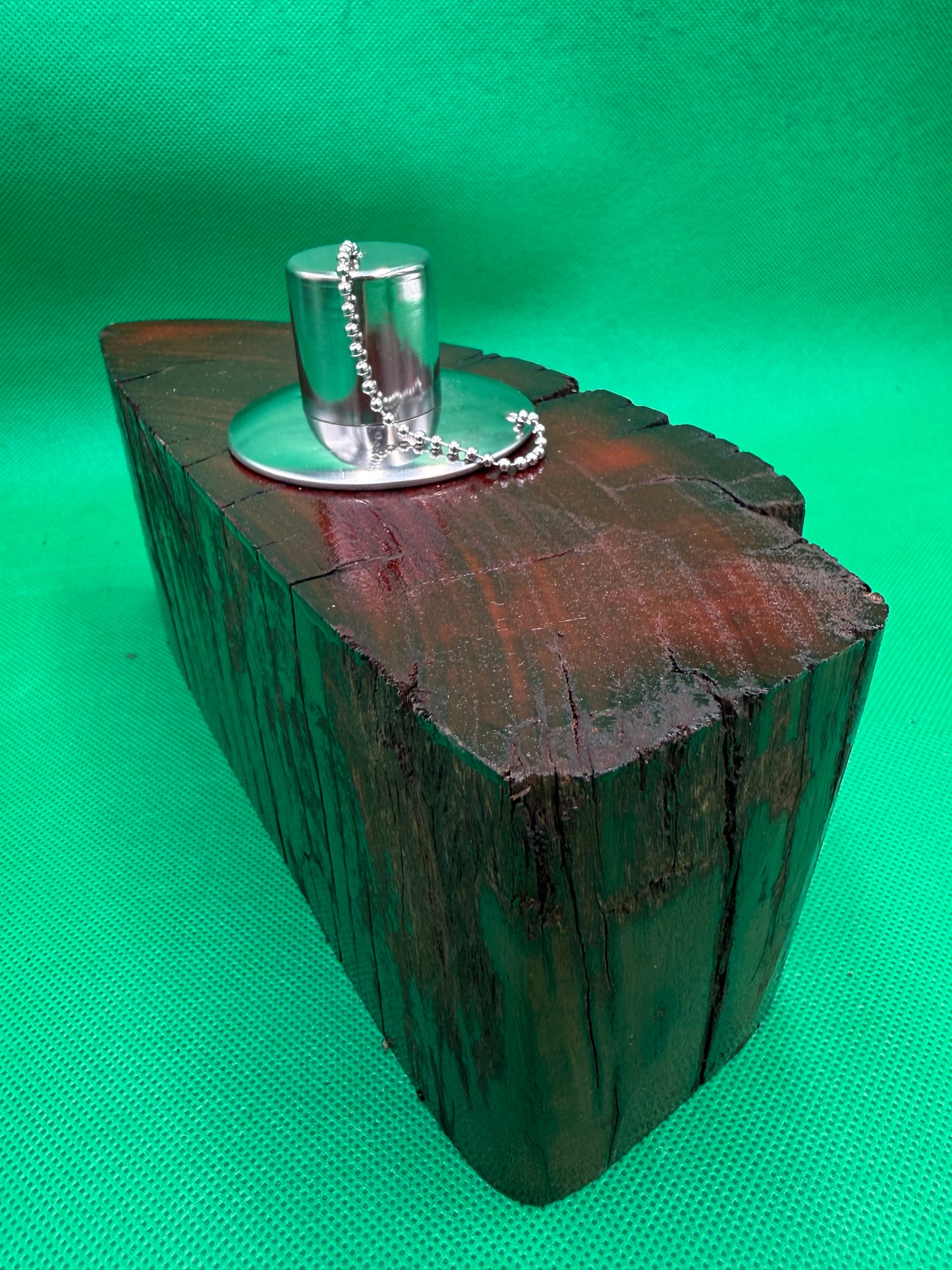 Recycled Wooden Oil Burner Large 121