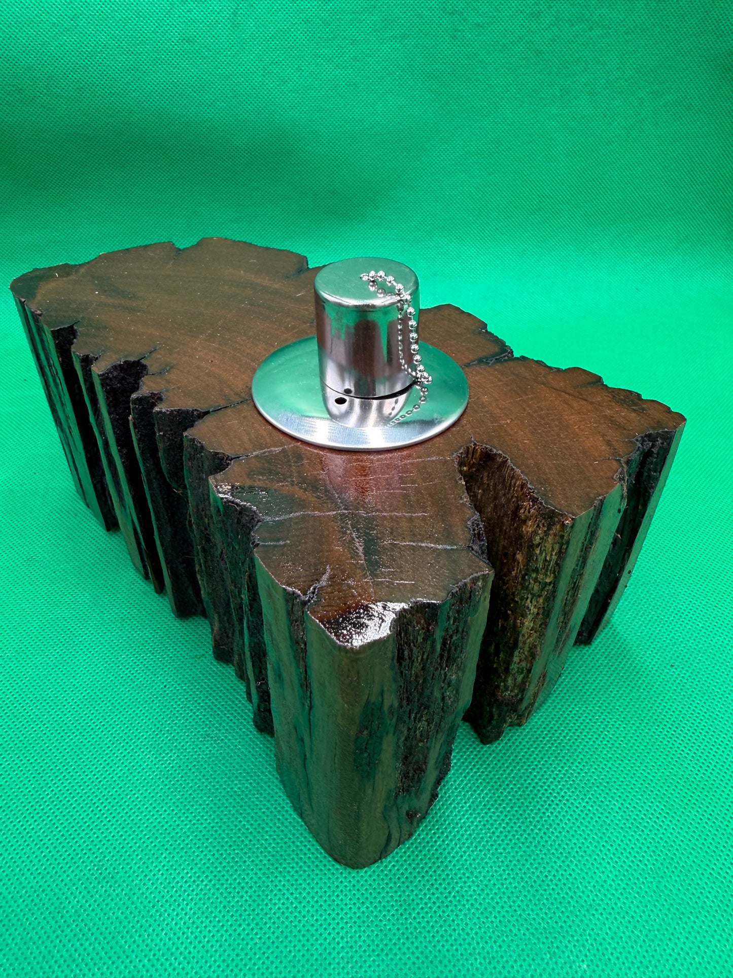 Recycled Wooden Oil Burner Large 29