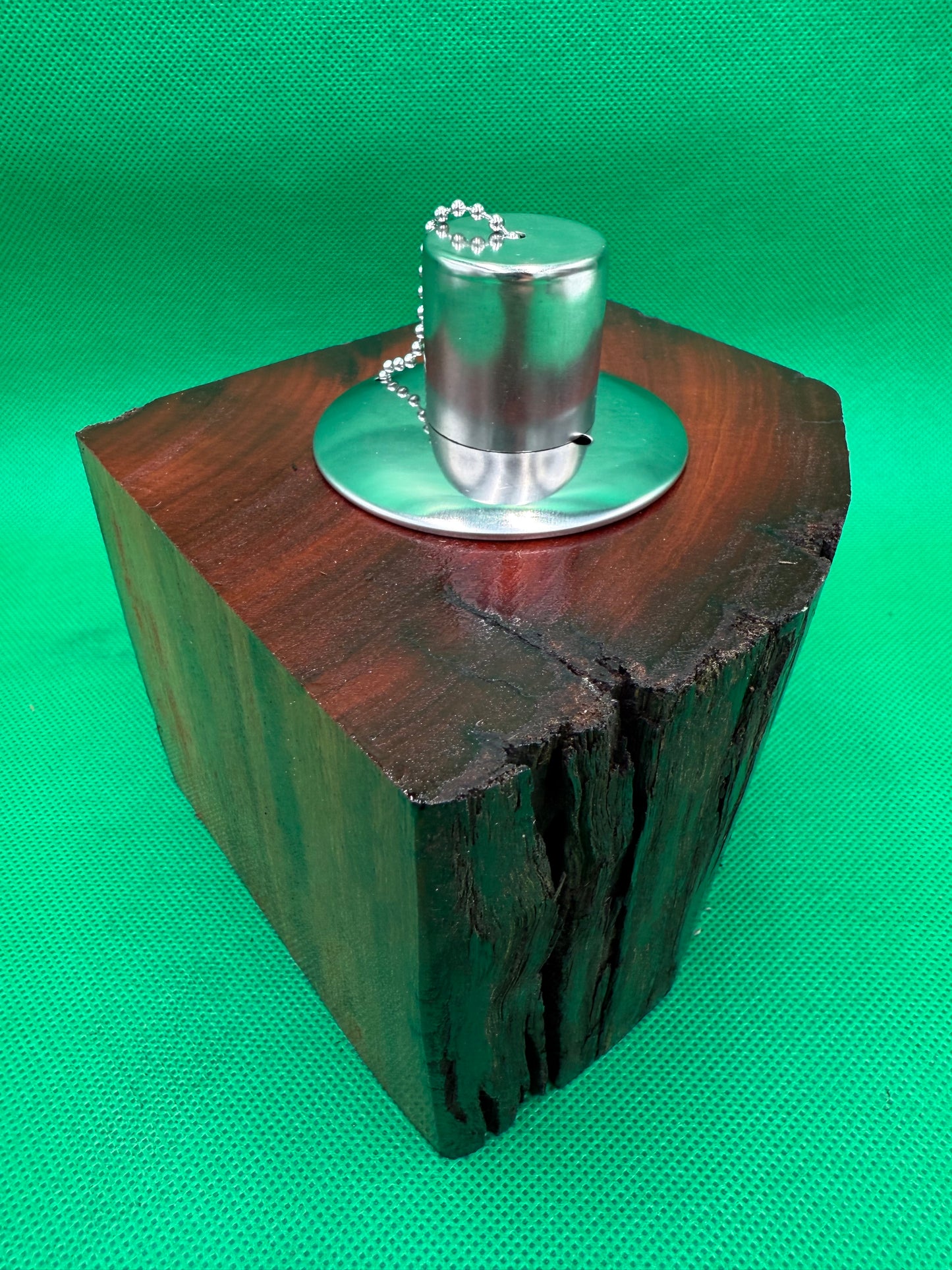 Recycled Wooden Oil Burner Small 28