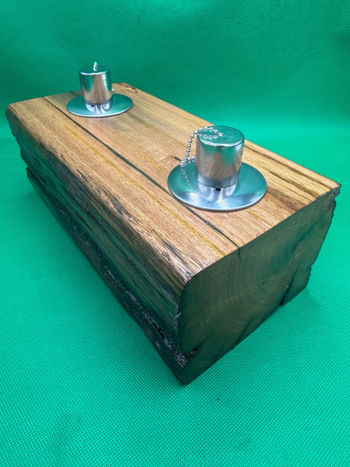 Log Recycled Wooden Oil Burner 76