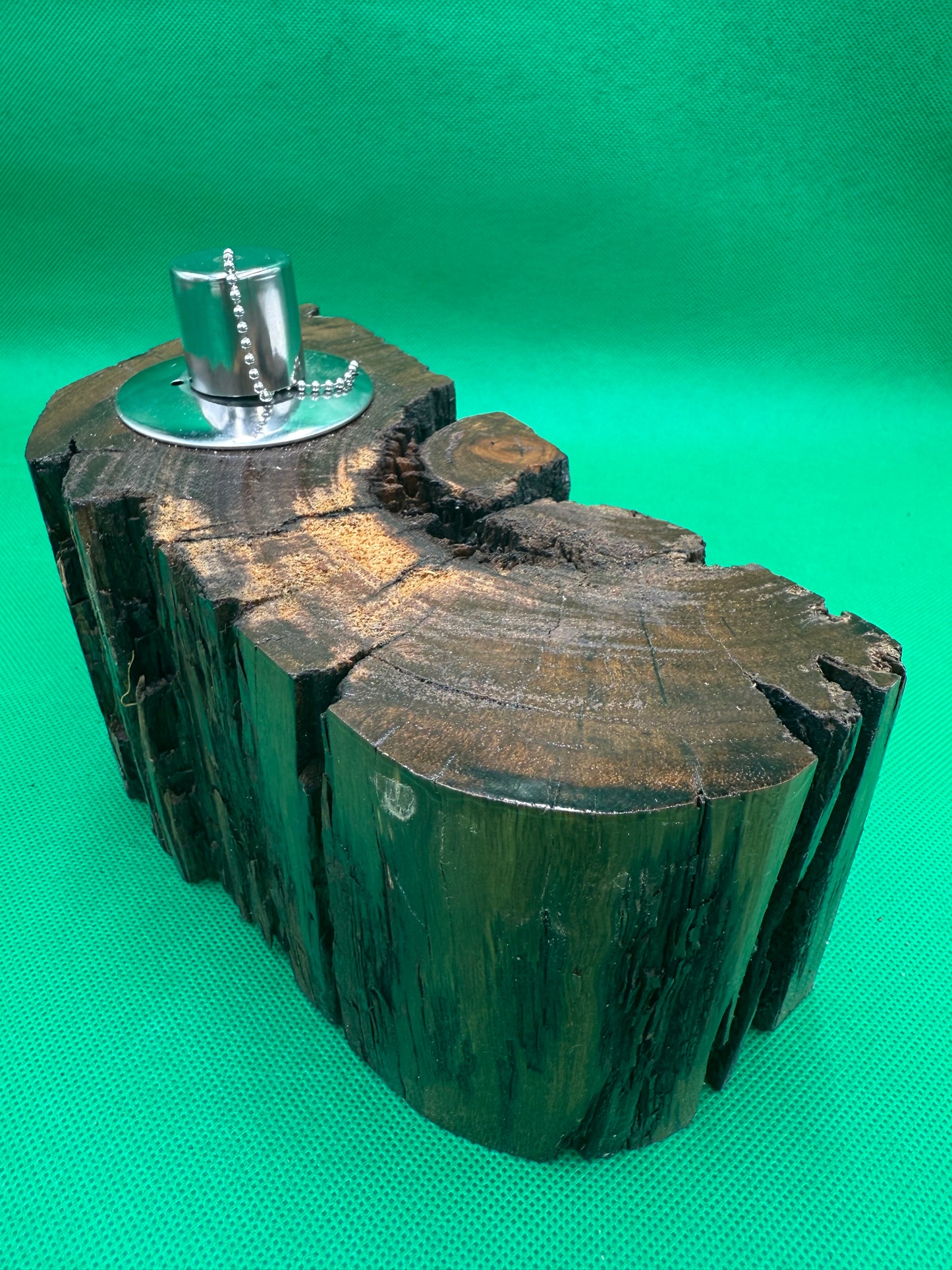 Recycled Wooden Oil Burner Large 129