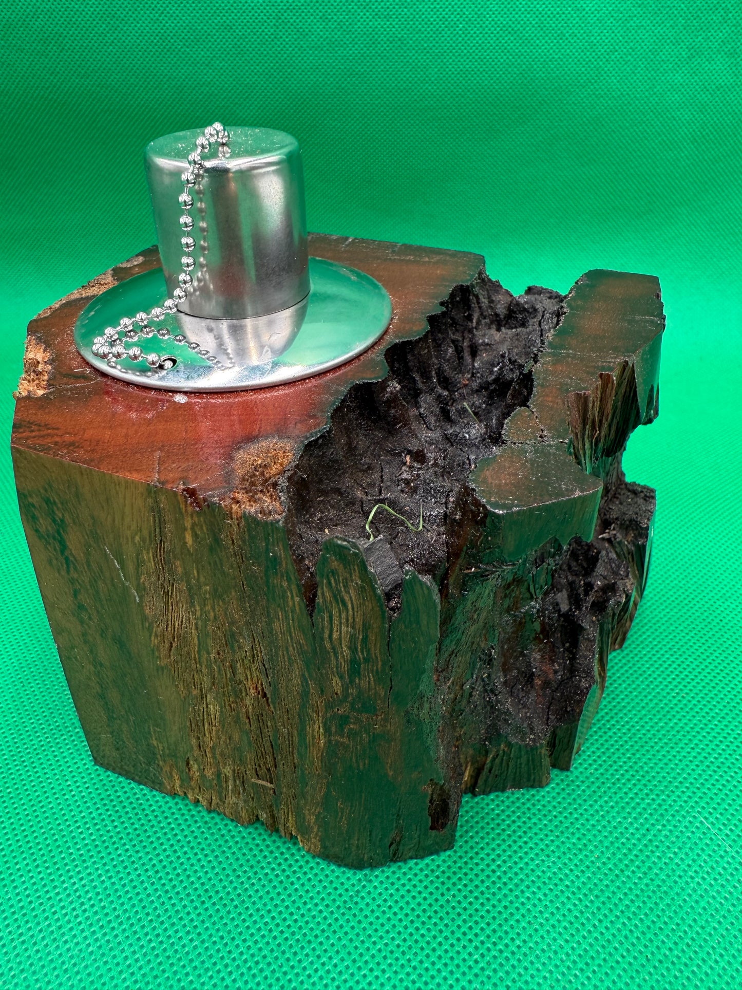 Recycled Wooden Oil Burner Small 70