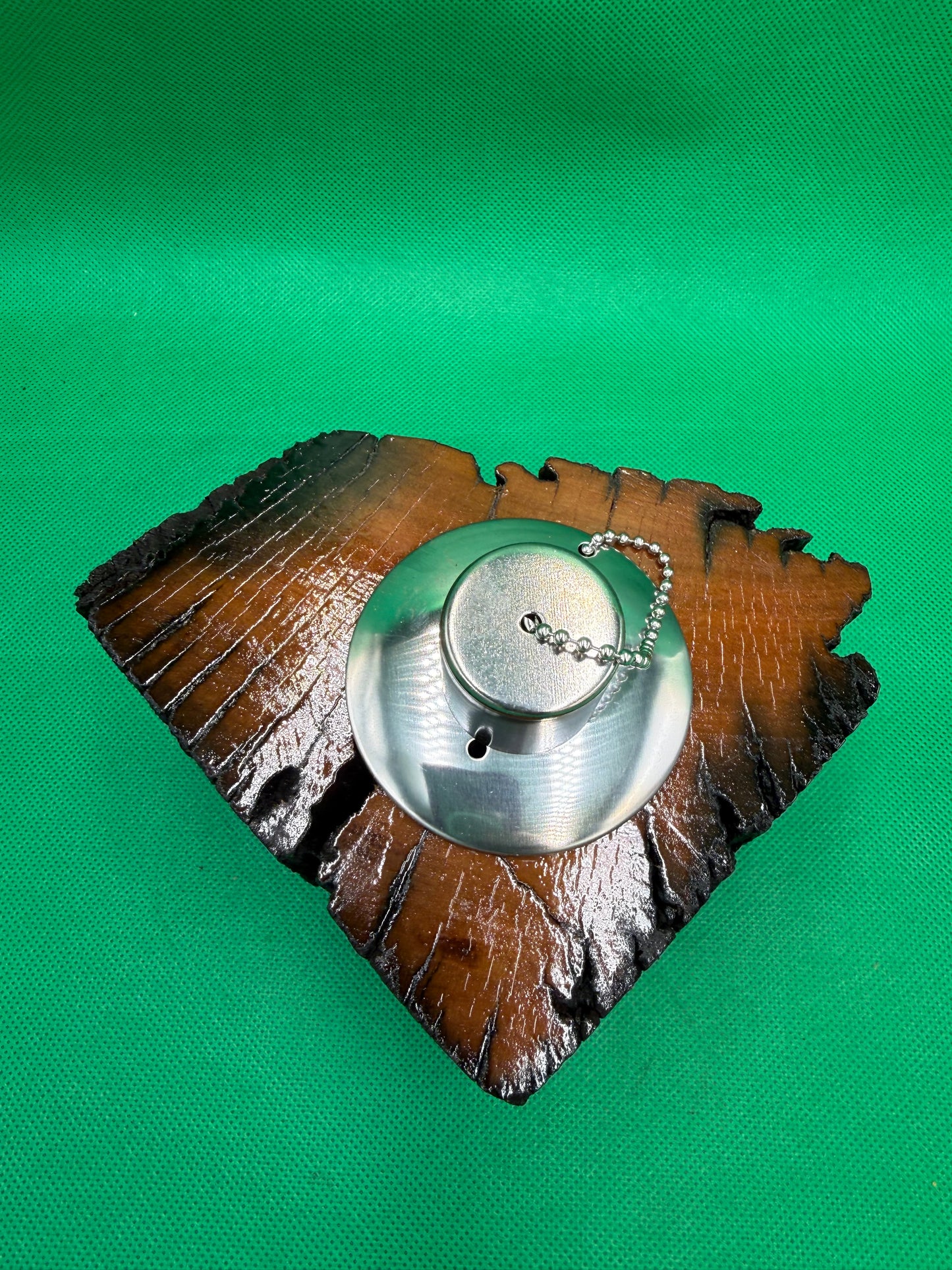 Recycled Wooden Oil Burner Small 33