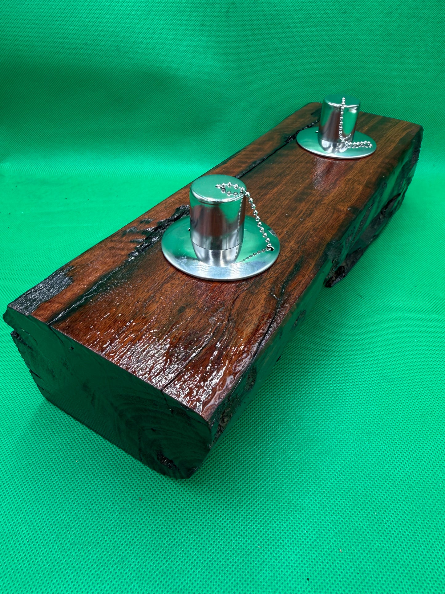 Log Recycled Wooden Oil Burner 73