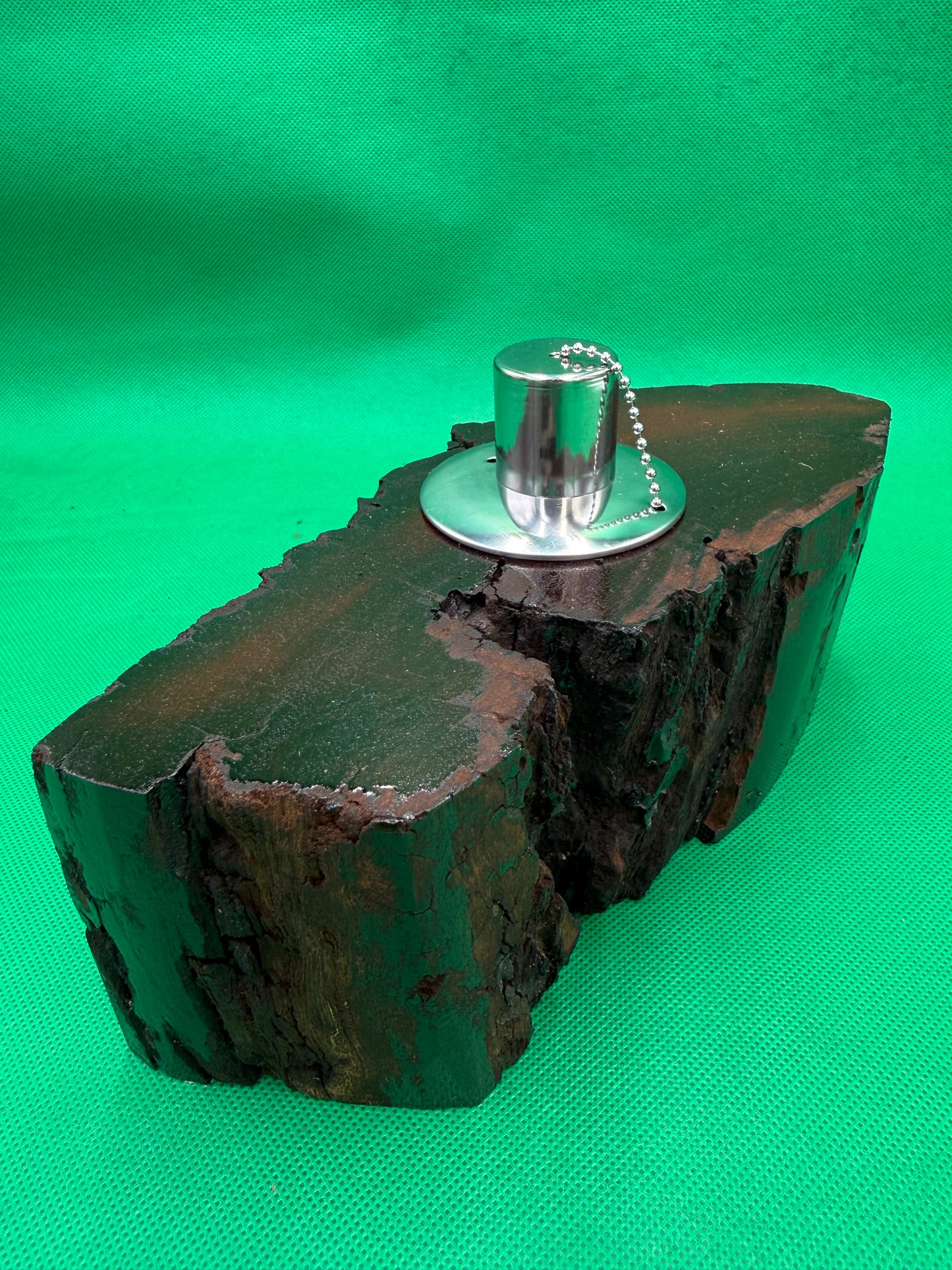 Recycled Wooden Oil Burner Large 35