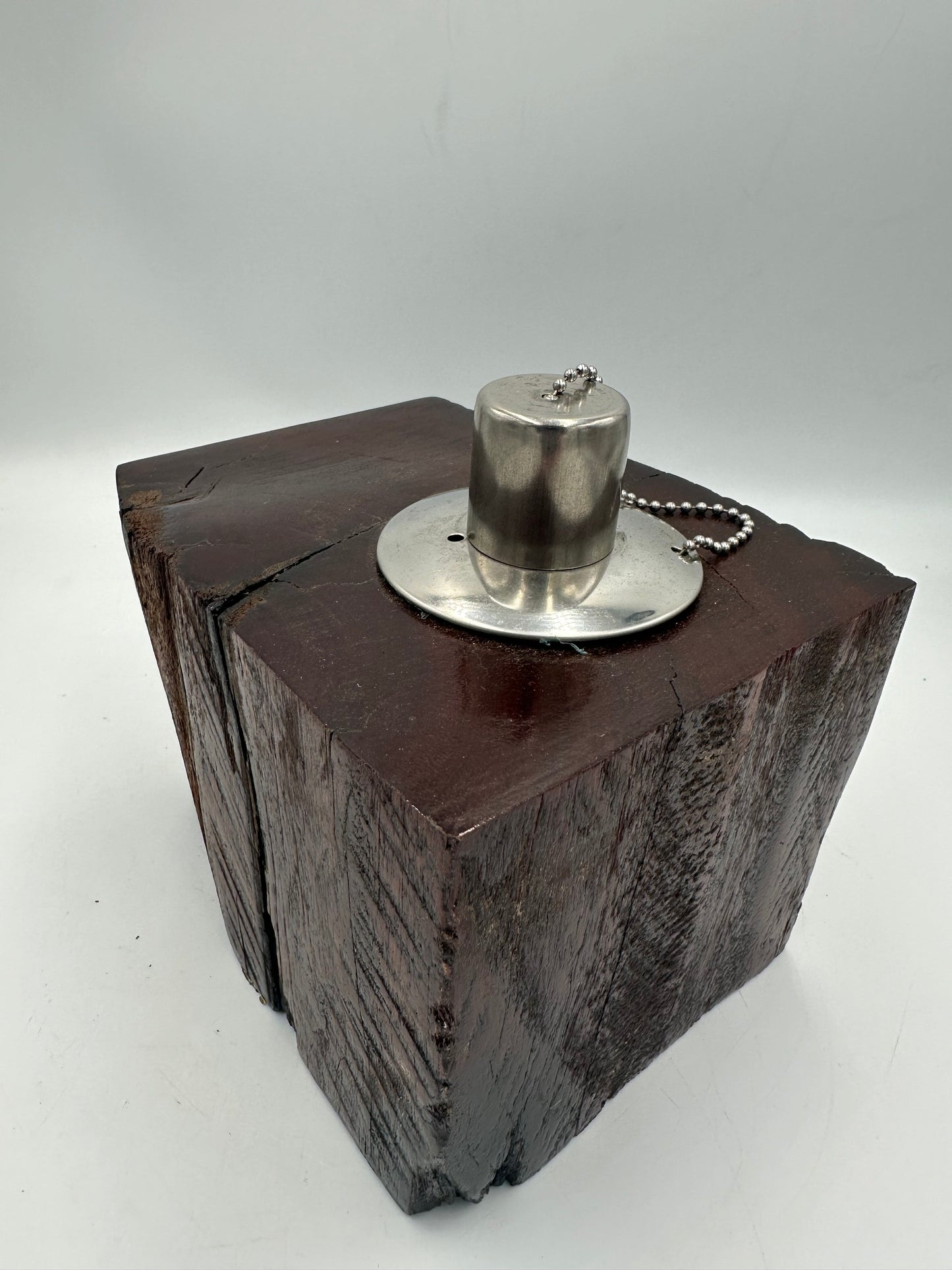 Recycled Wooden Oil Burner Medium 72