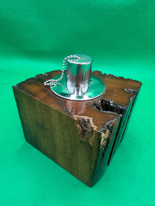 Recycled Wooden Oil Burner Small 104