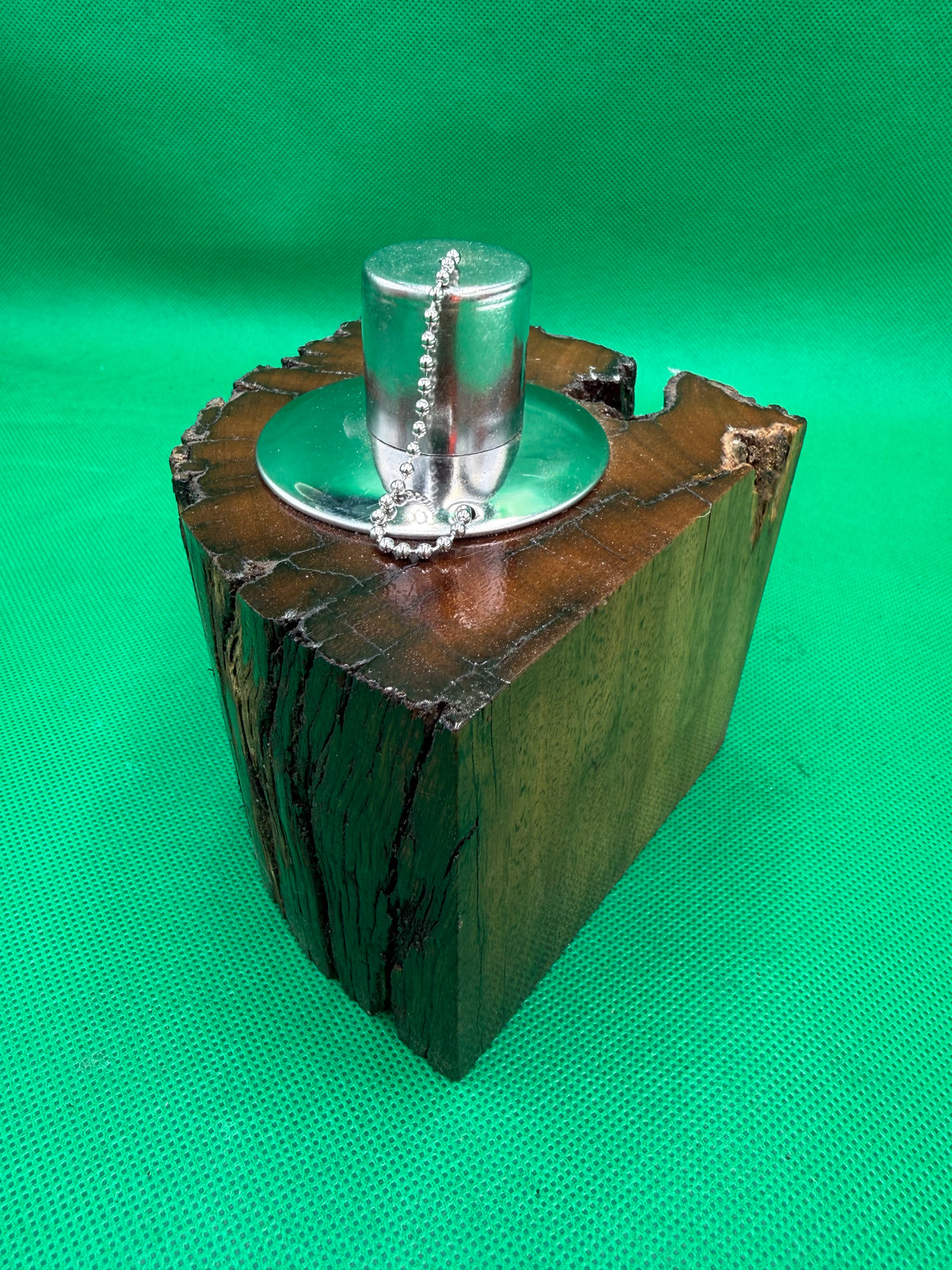 Recycled Wooden Oil Burner Small 104
