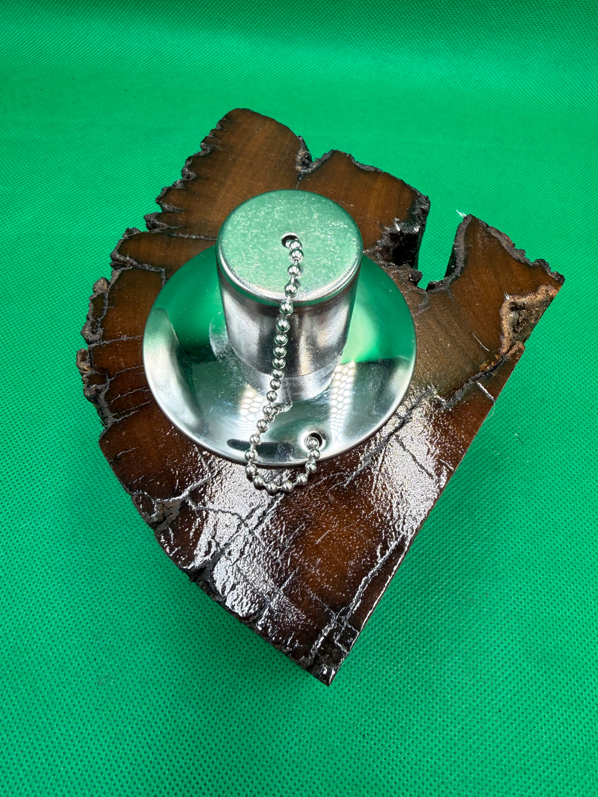Recycled Wooden Oil Burner Small 104