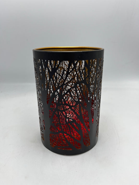 Glass Oil Burner + Holder (Tree)
