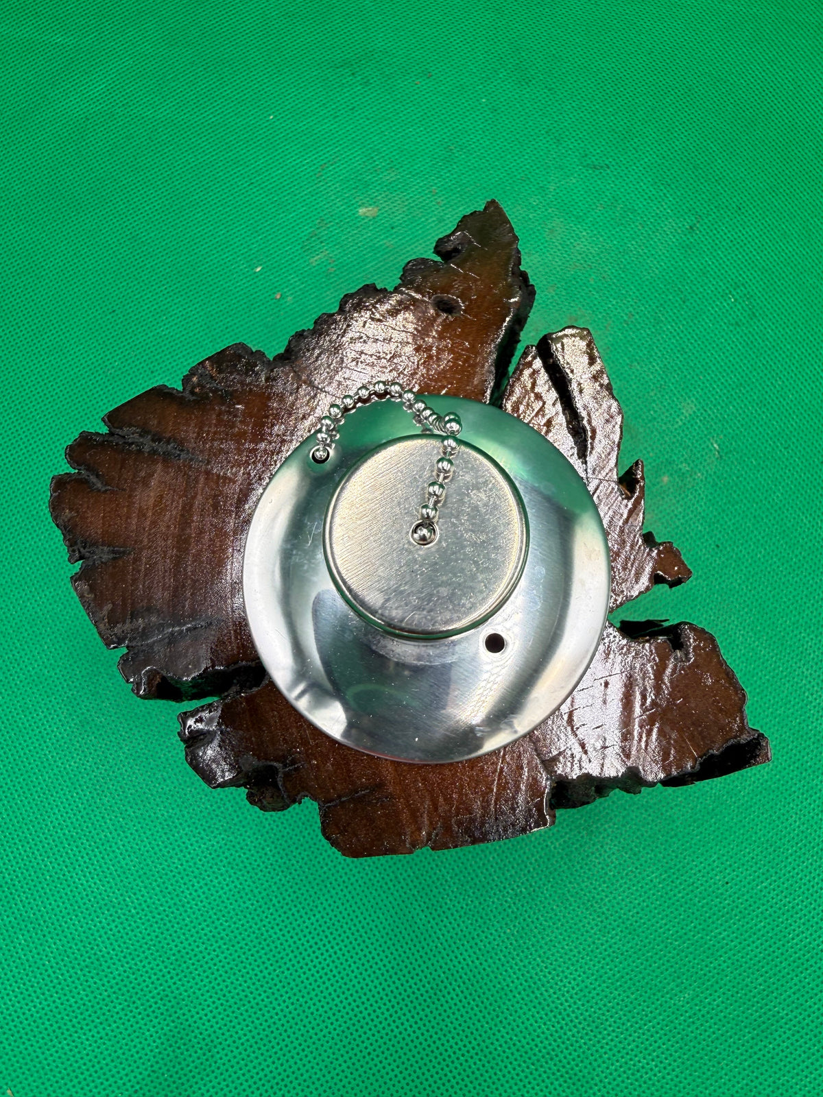 Recycled Wooden Oil Burner Small 102