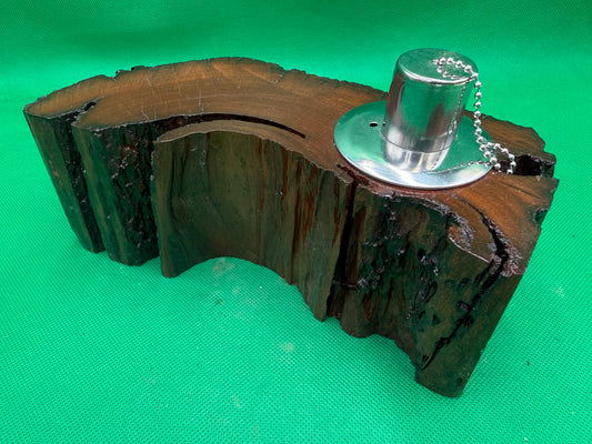 Recycled Wooden Oil Burner Large 52