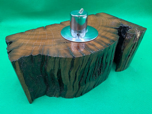 Recycled Wooden Oil Burner Large 6
