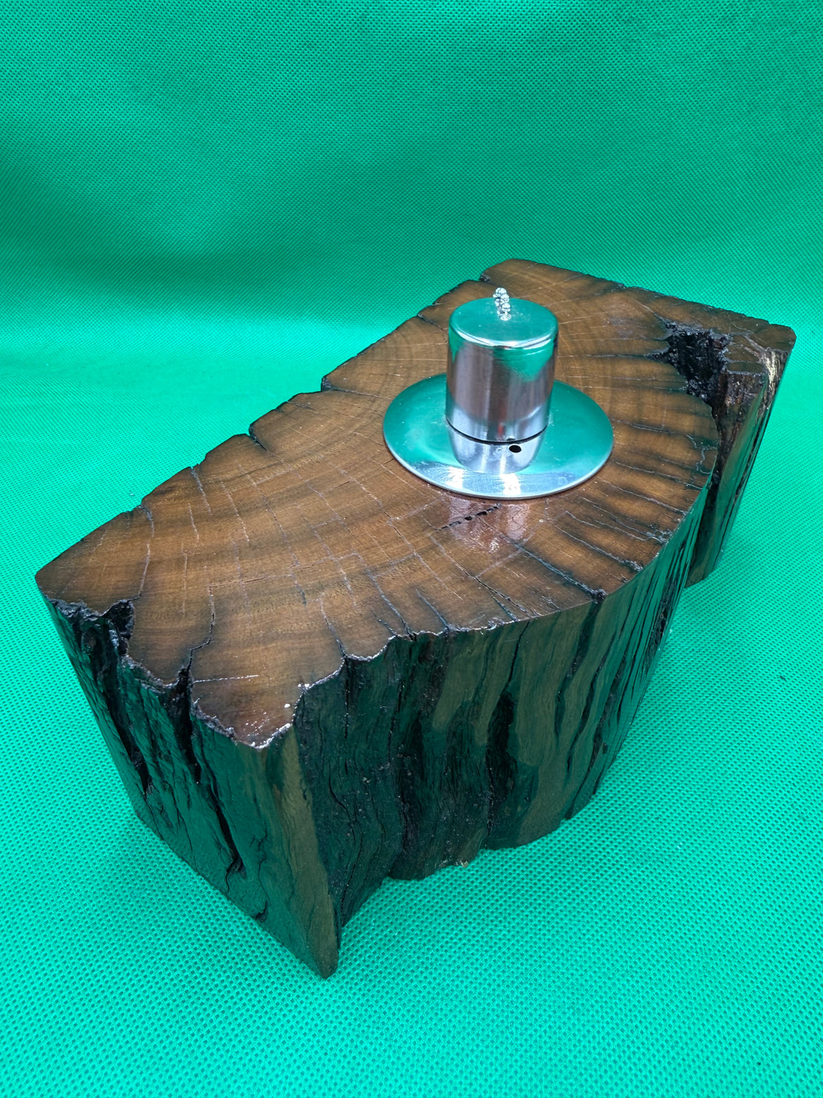 Recycled Wooden Oil Burner Large 6