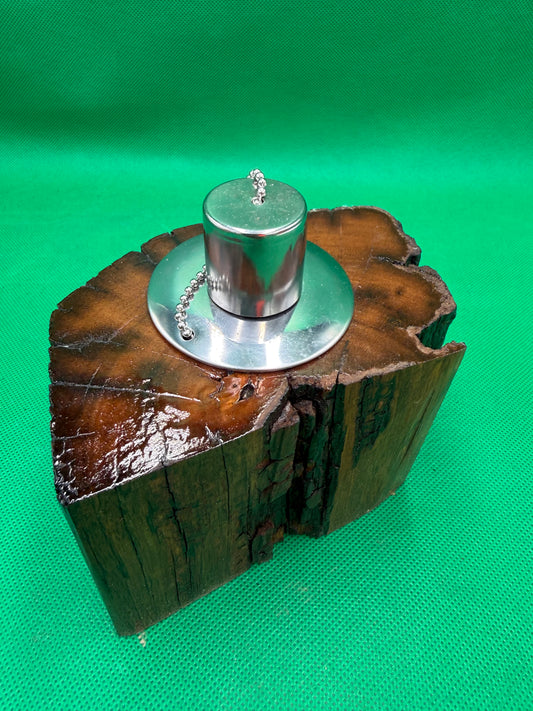 Recycled Wooden Oil Burner Small 10
