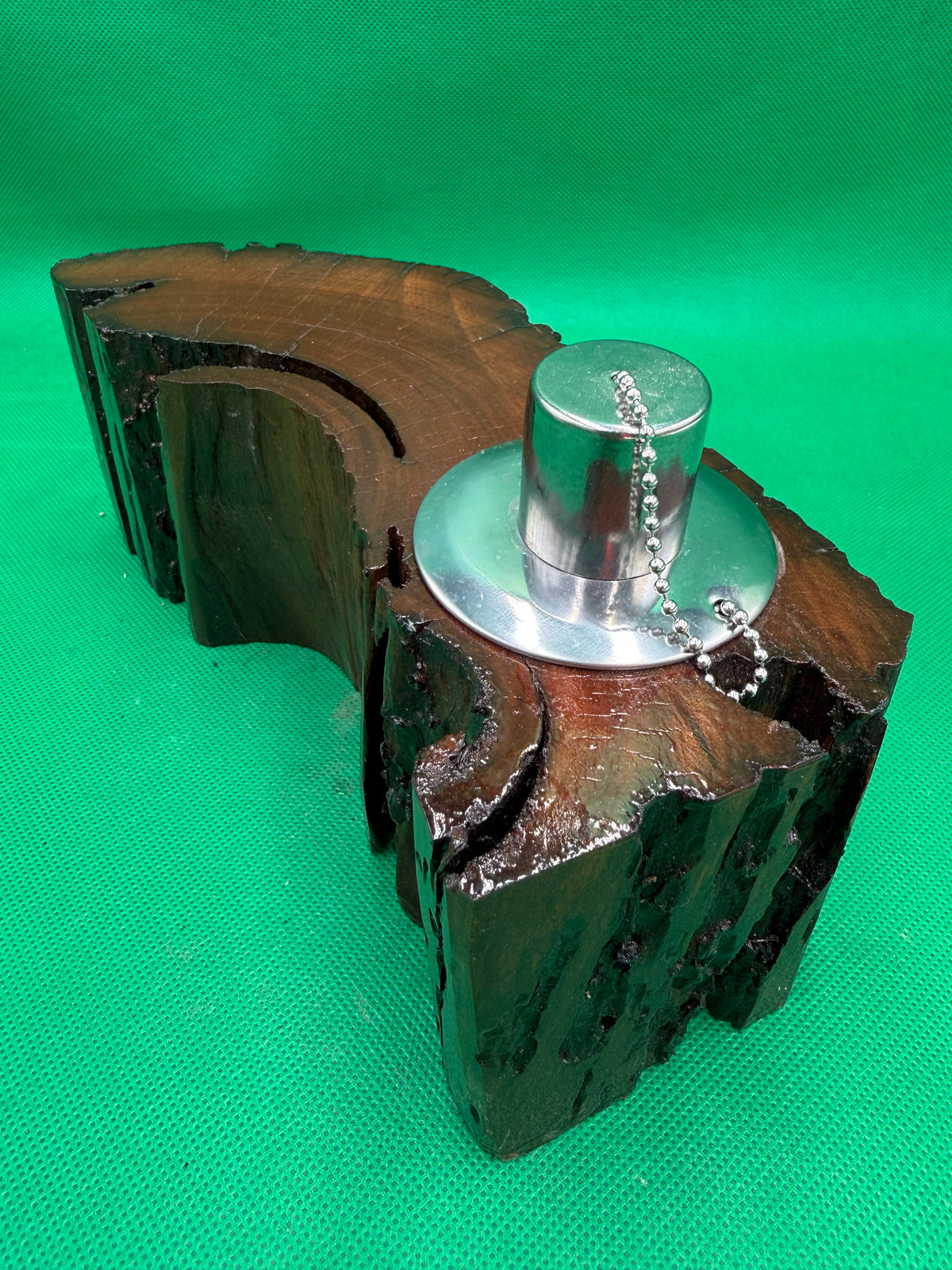 Recycled Wooden Oil Burner Large 52