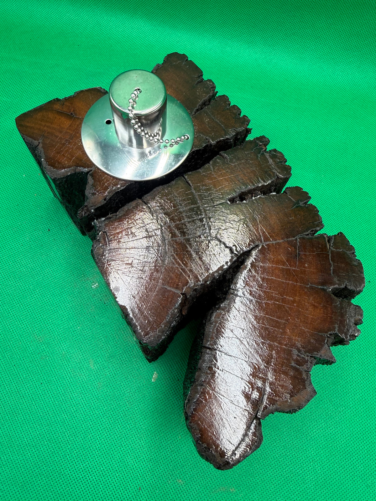 Recycled Wooden Oil Burner Large 7