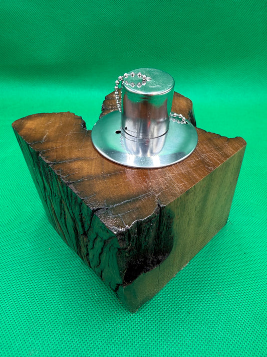 Recycled Wooden Oil Burner Small 62