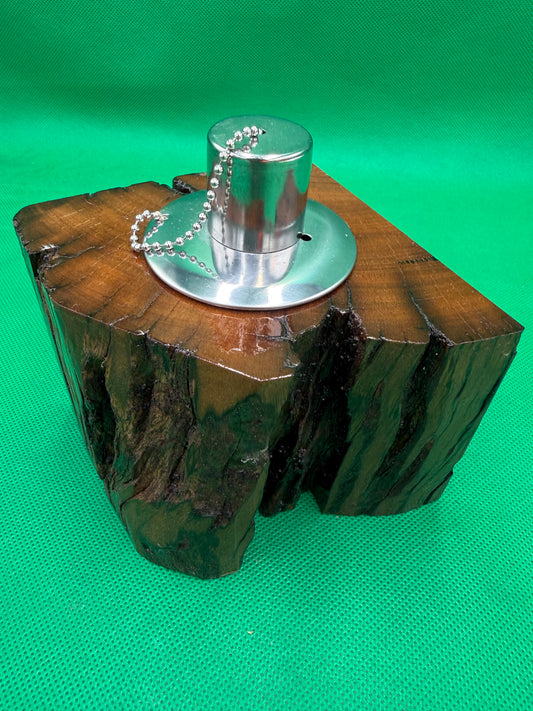 Recycled Wooden Oil Burner Small 70