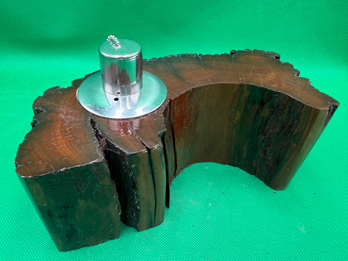 Recycled Wooden Oil Burner large 48