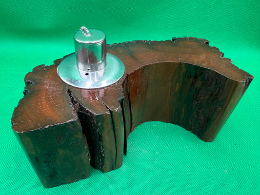 Recycled Wooden Oil Burner large 48