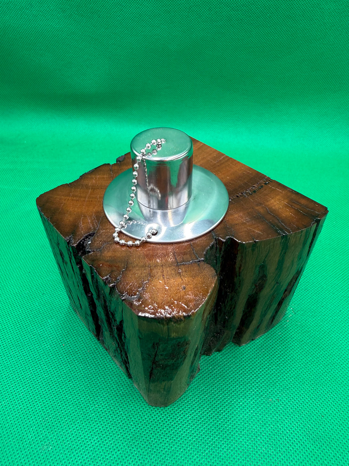 Recycled Wooden Oil Burner Small 107