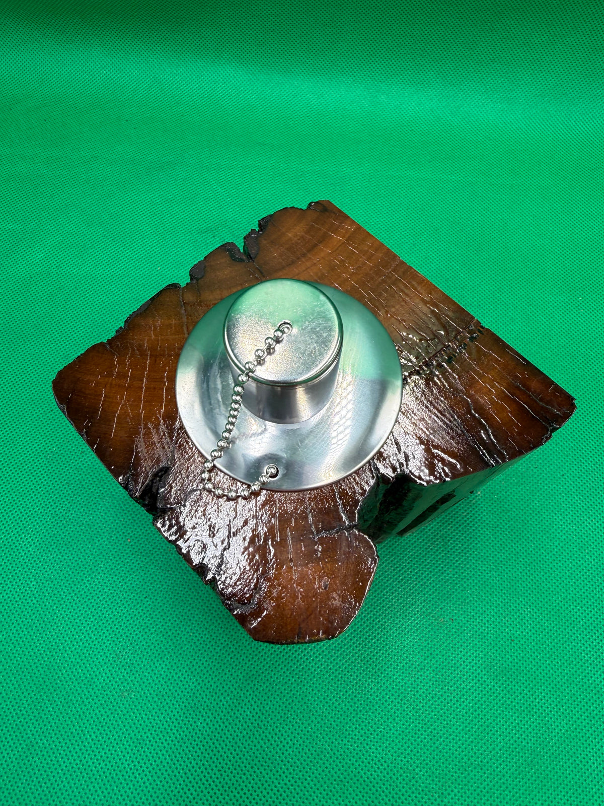 Recycled Wooden Oil Burner Small 107