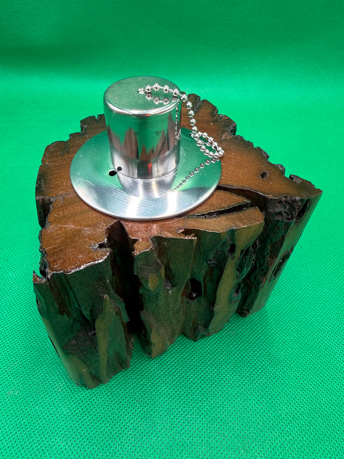 Recycled Wooden Oil Burner Small 102