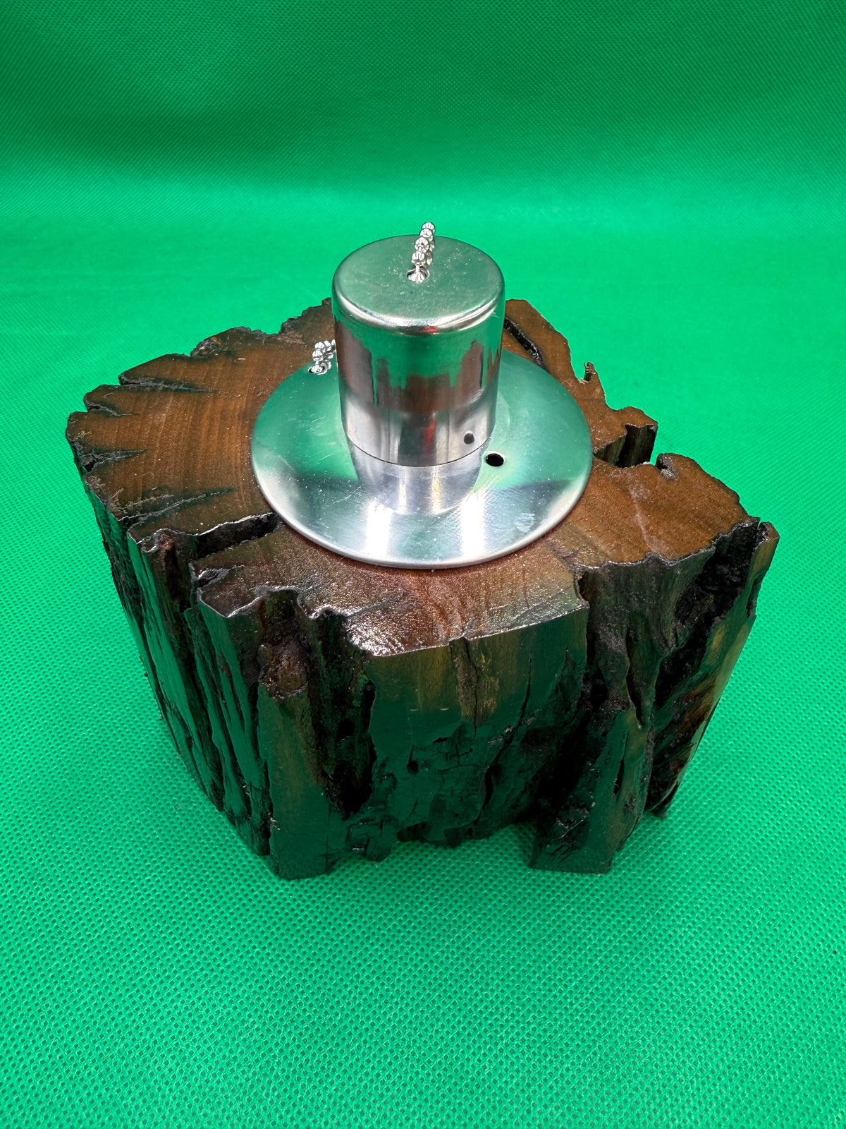 Recycled Wooden Oil Burner Small 102