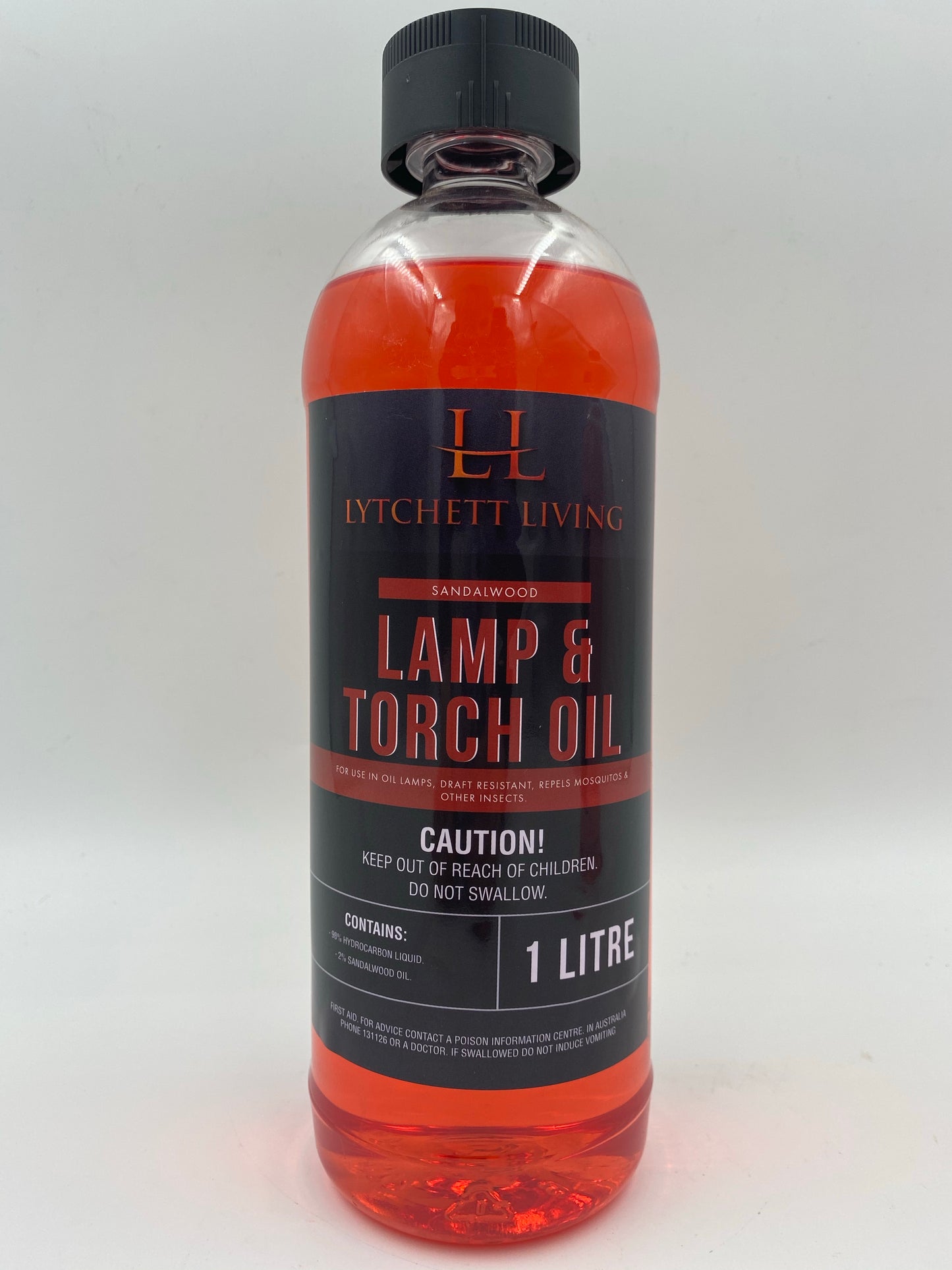 Sandalwood 1 Litre Insect Repellent Lamp Oil
