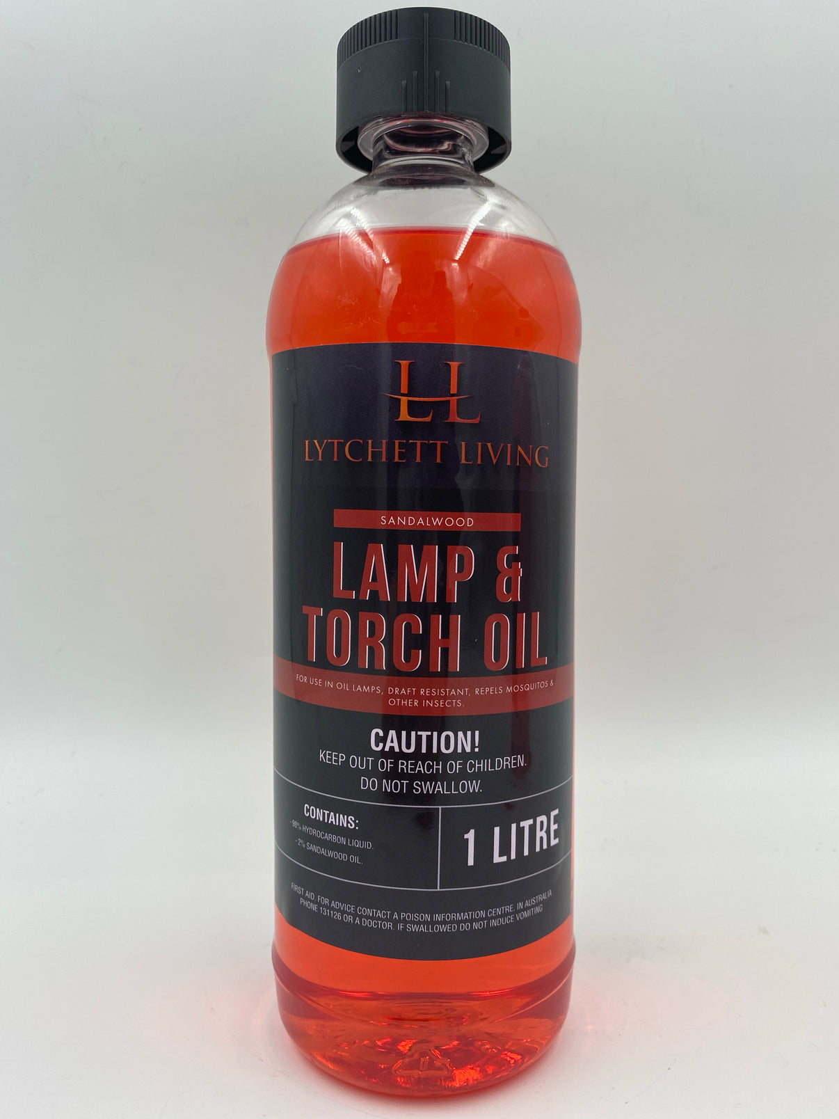 Sandalwood 1 Litre Insect Repellent Lamp Oil Lytchett Living