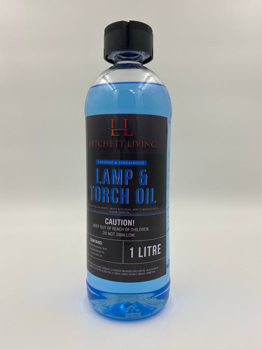 Sandalwood & Coconut 1 Litre Insect Repellent Lamp Oil