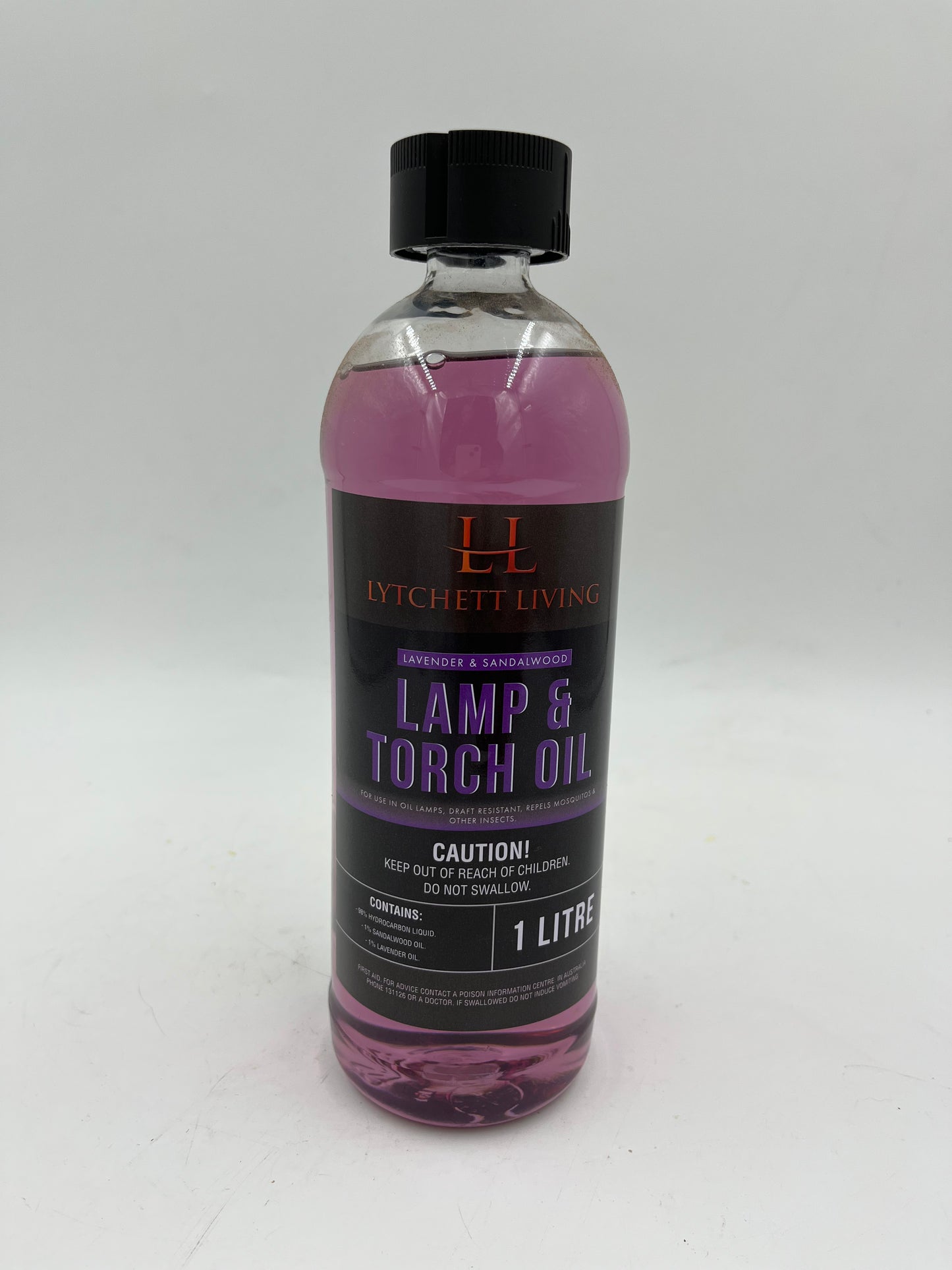 Sandalwood & Lavender 1 Litre Insect Repellent Lamp Oil